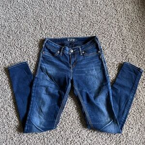 Silver Suki High Super Skinny Dark Wash Jeans Size 28x31 Mid Rise